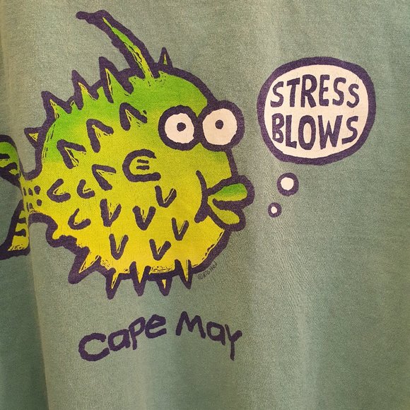 Cape May - Chill Long Sleeve Vintage Tee - Picture 1 of 7